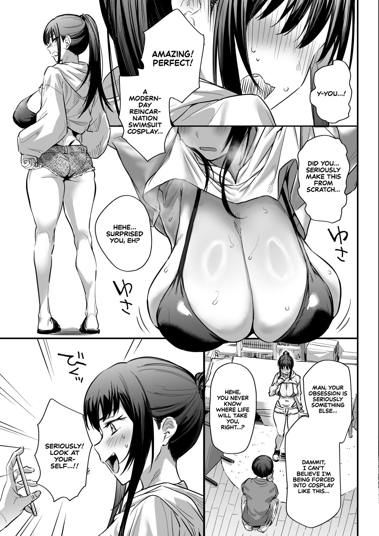 Hentai Manga Comic-I turned Into a Girl...-Read-16